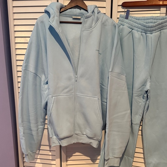 Light Blue Women's Tracksuit - Picture 2 of 7